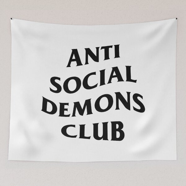 Item preview, Anti Social Demons Club designed and sold by Jackbradley.
