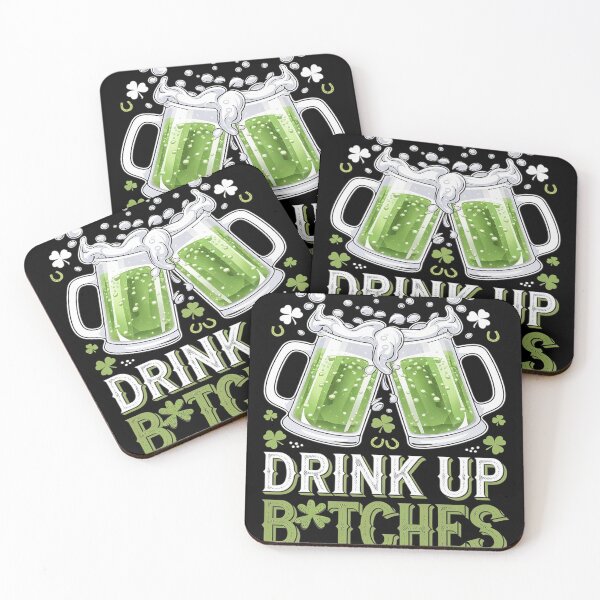 Item preview, Bitches Drink Up Funny St. Patrick's Day Beer Lover designed and sold by Nekusa.