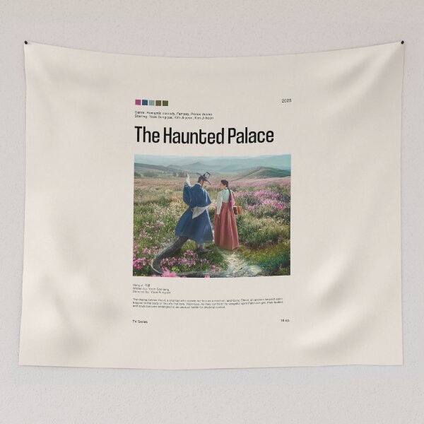 Item preview, The Haunted Palace, Kdrama (2025) designed and sold by PinkandP.