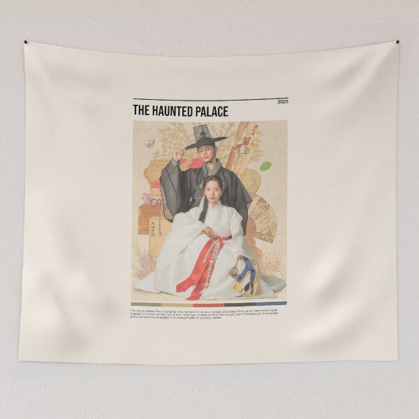 Item preview, The Haunted Palace, Minimalist Kdrama (2025) designed and sold by PinkandP.