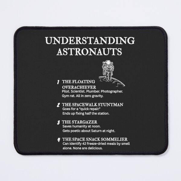 Item preview, Understanding Astronauts – Funny Space Life Definitions – Black designed and sold by PsyFlow35.