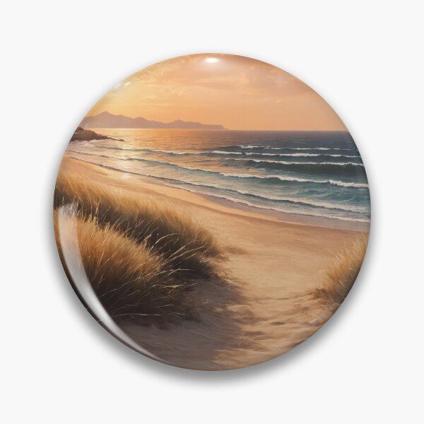 Item preview,  Coastal Serenity: Sunset over Sandy Dunes designed and sold by REPTISLAV.