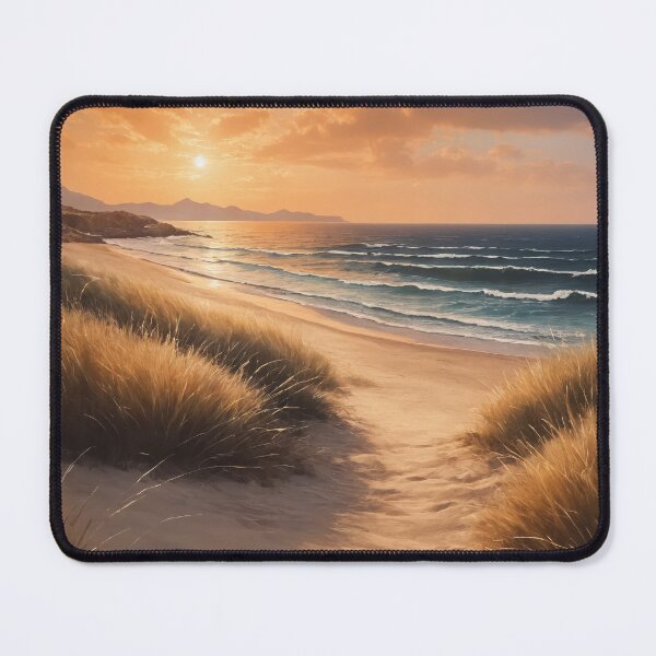 Item preview,  Coastal Serenity: Sunset over Sandy Dunes designed and sold by REPTISLAV.