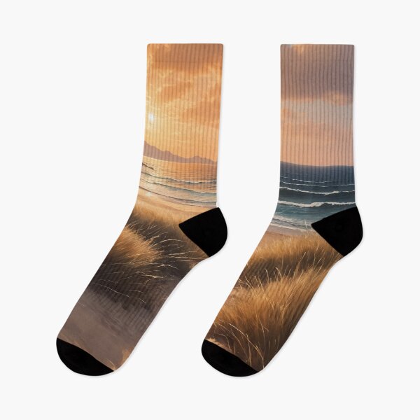 Item preview,  Coastal Serenity: Sunset over Sandy Dunes designed and sold by REPTISLAV.