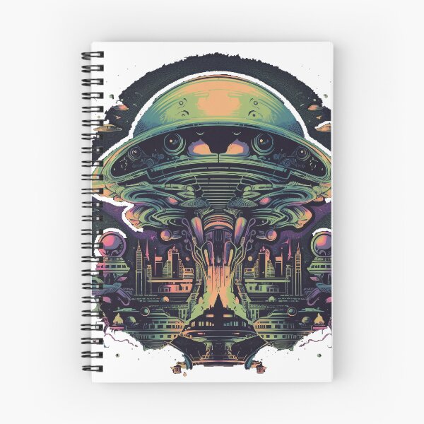 Item preview, Alien Safe Haven - UFO Abduction Scene Sci-Fi Design designed and sold by Alphakenon.