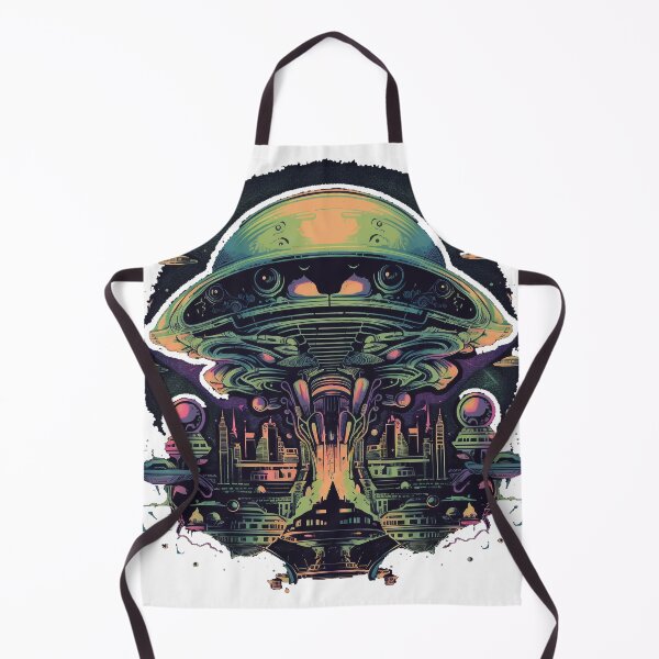 Item preview, Alien Safe Haven - UFO Abduction Scene Sci-Fi Design designed and sold by Alphakenon.