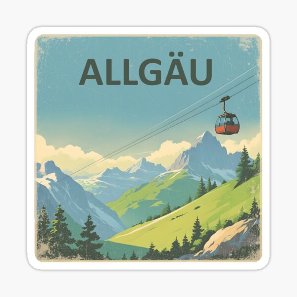 Aperçu de l'œuvre Allgäu créée et vendue par blankshirt.