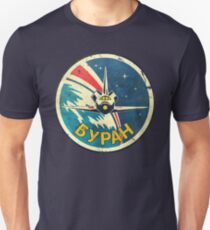 CCCP Space Shuttle Classic Emblem V01 Unisex T-Shirt
