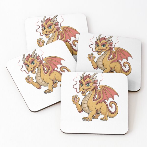 Item preview, Leo Dragon – Fiery Zodiac Fantasy Art designed and sold by stylishsketcher.