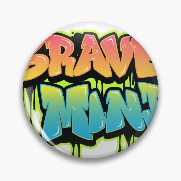 Artikelvorschau, Brave Mind Graffiti Sticker – Mentale Stärke Urban Art entworfen und verkauft von PigpanStickerrr.