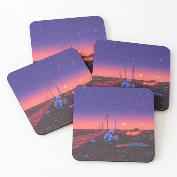 Item preview, Sad Lofi Anime Boy Nostalgic Sunset designed and sold by V-Fantasy.