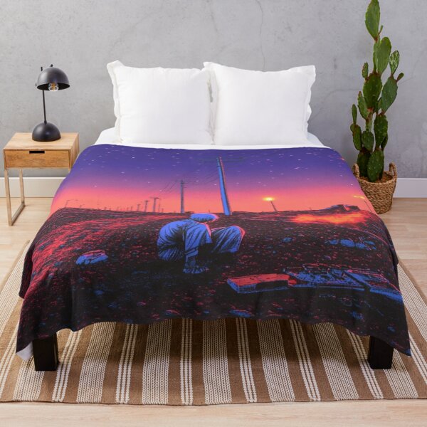 Item preview, Sad Lofi Anime Boy Nostalgic Sunset designed and sold by V-Fantasy.