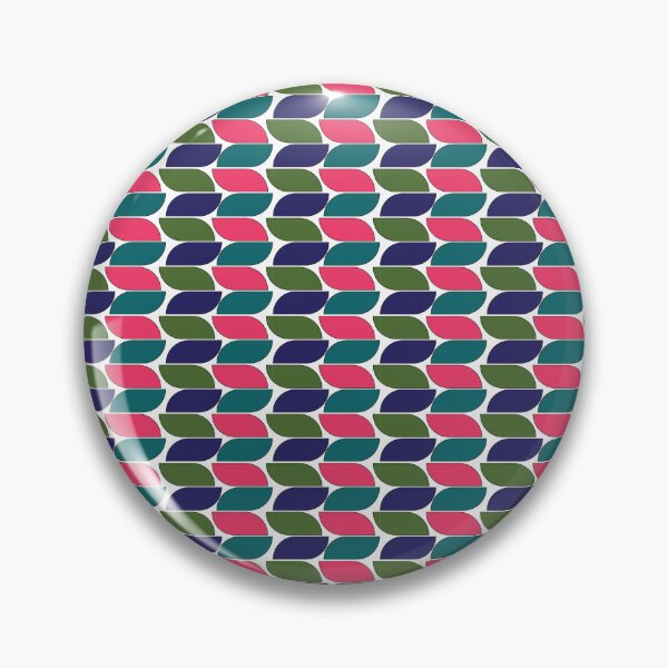 Item preview, Leaf Woven Pattern in Pink, Green and Blue designed and sold by Akpalette.