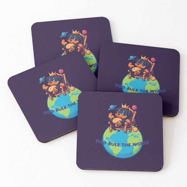 Item preview, NoToeWorld - Dog rule the world designed and sold by notoeworld.