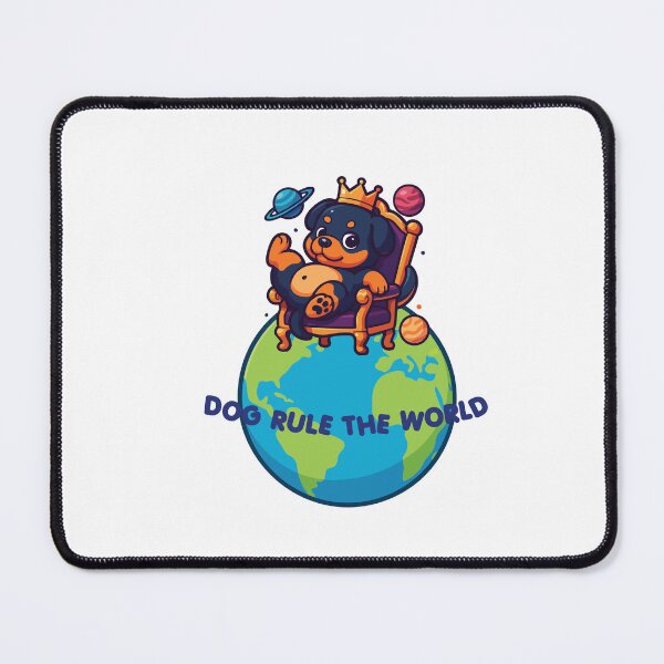 Item preview, NoToeWorld - Dog rule the world designed and sold by notoeworld.