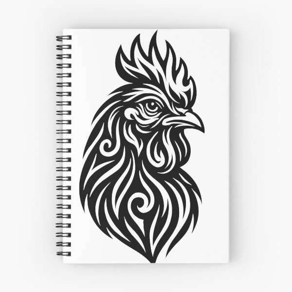 Item preview, Tribal chicken designed and sold by SpectrumShine.