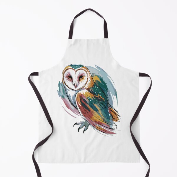Item preview, Barn Owl Abstract designed and sold by Angry Swan Designs.