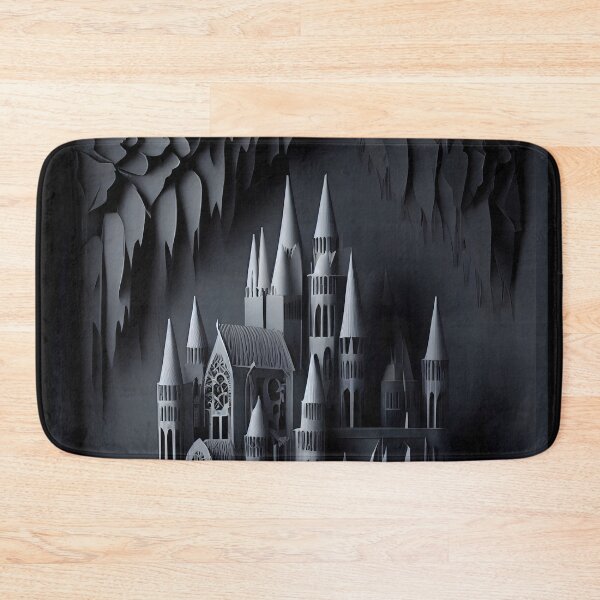 Item preview, Enchanted Fortress: Abstract Castle Art designed and sold by ShadowAndSlate.
