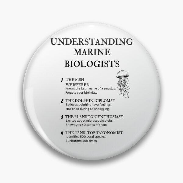 Item preview, Understanding Marine Biologists – Funny Ocean Life Definitions designed and sold by PsyFlow35.