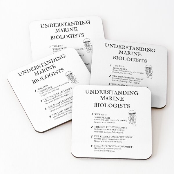 Item preview, Understanding Marine Biologists – Funny Ocean Life Definitions designed and sold by PsyFlow35.