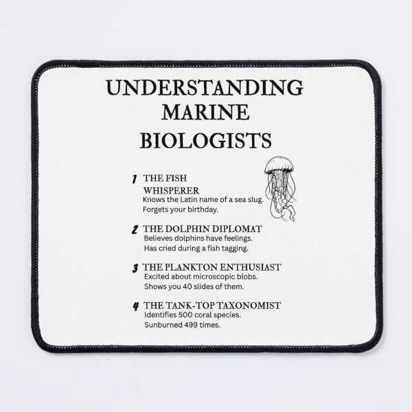 Item preview, Understanding Marine Biologists – Funny Ocean Life Definitions designed and sold by PsyFlow35.