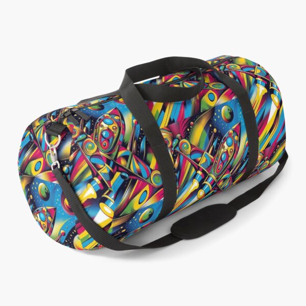 Item preview, colorful spaceship designed and sold by Dogandesighn.