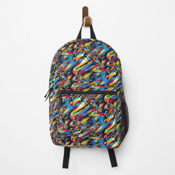 Item preview, colorful spaceship designed and sold by Dogandesighn.