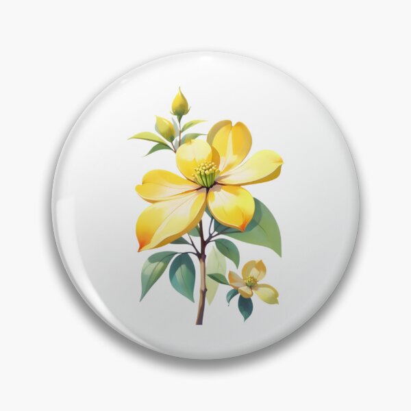 Item preview, Yellow Dogwood Flower designed and sold by HOMETOWN86.
