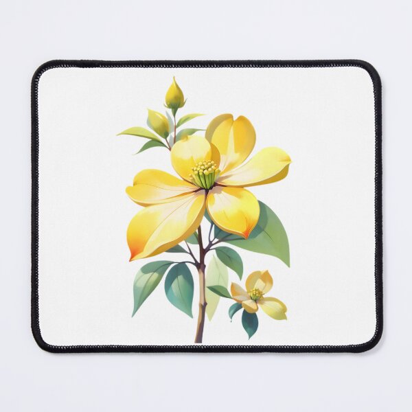 Item preview, Yellow Dogwood Flower designed and sold by HOMETOWN86.
