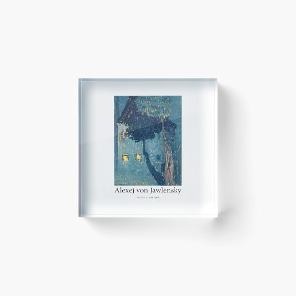 Item preview,  Poster for the exhibition Alexej von Jawlensky Ein Haus im Wald 1903 designed and sold by paulrommer.