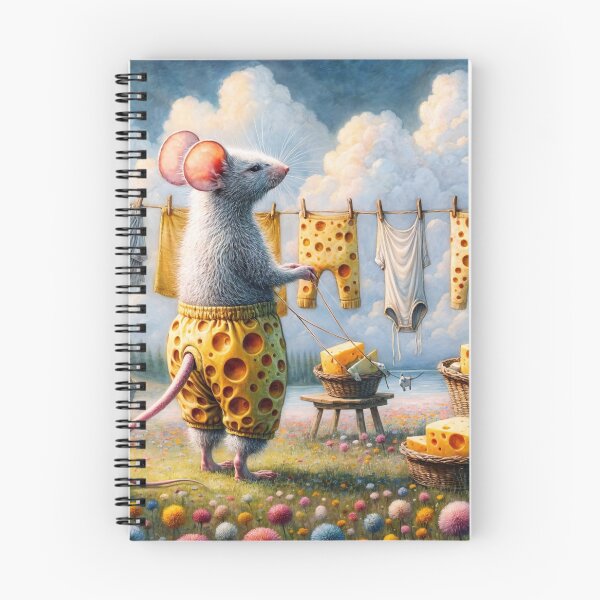 Item preview, Rat Doing the Washing designed and sold by m-y-A-I-A-R-T-.
