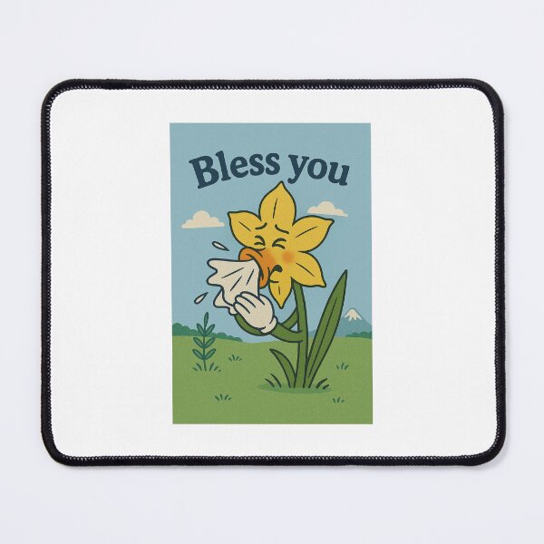 Item preview, Cartoon daffidol sneezing bless you designed and sold by rintintinnnz.
