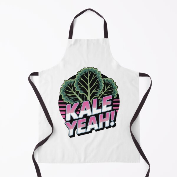 Item preview, Kale Yeah Funny Vegan Retro Plant-Based Food Pun Design designed and sold by Romeo Fashion.