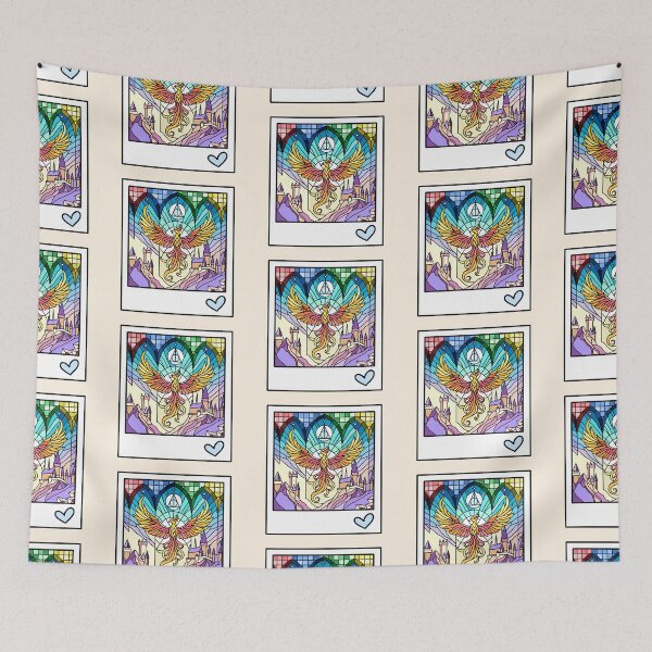 Item preview, red phoenix polaroid - wizard castle designed and sold by folklorewhisper.