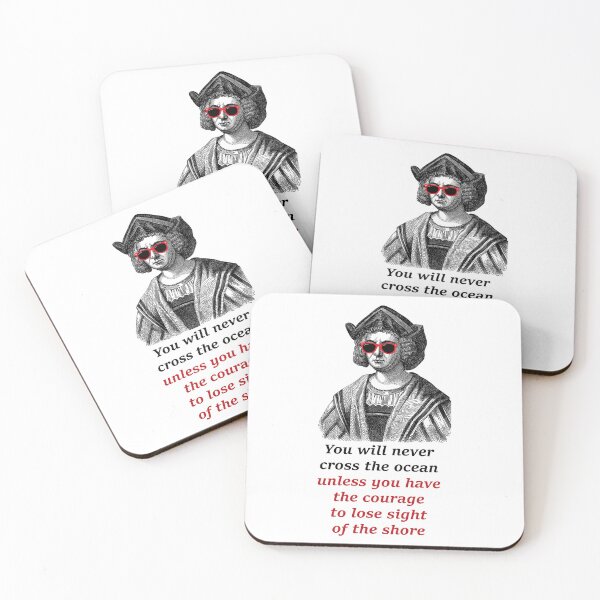 Item preview, Red Christopher Columbus Inspirational designed and sold by Bspaces.