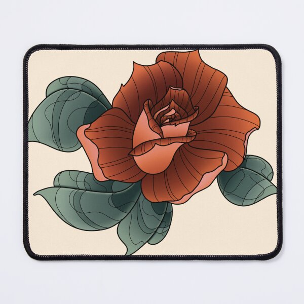 Item preview, Neo-Trad Rose designed and sold by Rebekah Mae.