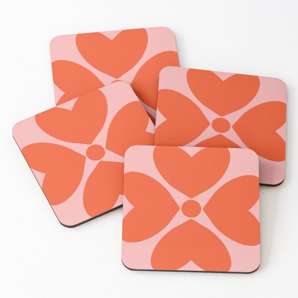 Item preview, Love Heart Flower Tile designed and sold by GoodGoodCompany.