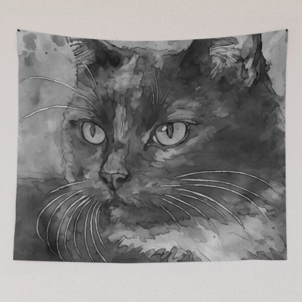 Item preview, Portrait of Oscar B&W designed and sold by BloomingbySJ.