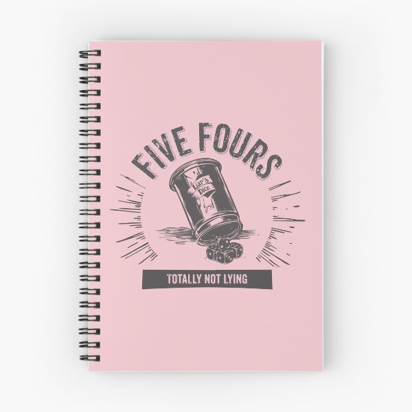 Item preview, Five Fours (Totally not lying) designed and sold by EdvvinStudios.