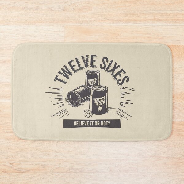 Item preview, Twelve Sixes (Believe it or not) designed and sold by EdvvinStudios.