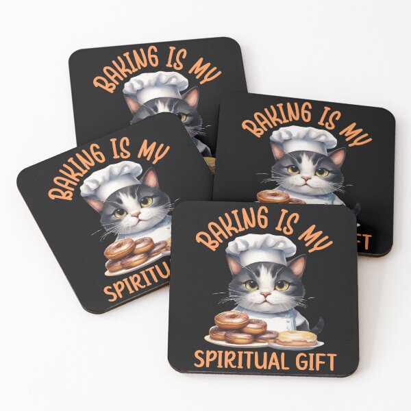 Item preview, Baking Is My Spiritual Gift designed and sold by FurrFunPrints.