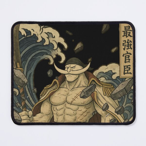 Item preview, White Sea Warrior – Moby Dick Inspired Ukiyo-e 白い海の戦士・モビーディック風浮世絵 designed and sold by Wearablestore.