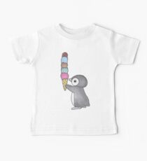 Ice Cream Penguin Baby Tee