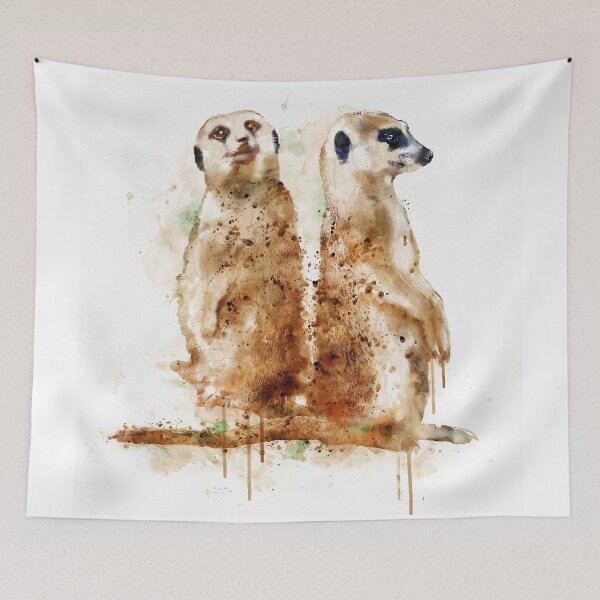 Item preview, Meerkat Cuteness – Safari Family Vibes designed and sold by caracatita75.