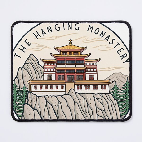 Item preview, The Hanging Monastery designed and sold by likbatonboot.