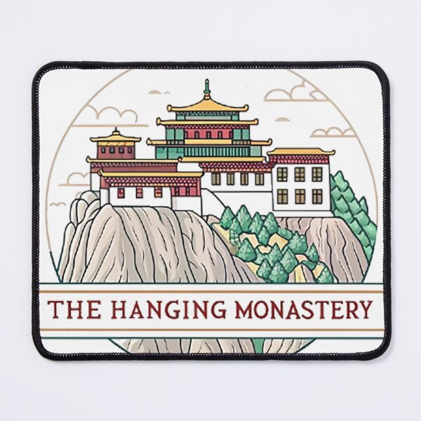 Item preview, The Hanging Monastery designed and sold by likbatonboot.