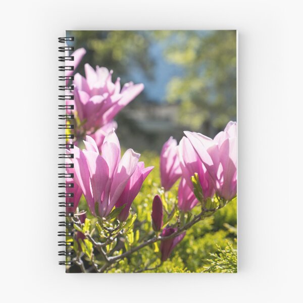 Item preview, Happy Pink Magnolia Blossoms Celebrating Spring designed and sold by Georgia Mizuleva.