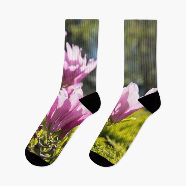 Item preview, Happy Pink Magnolia Blossoms Celebrating Spring designed and sold by Georgia Mizuleva.