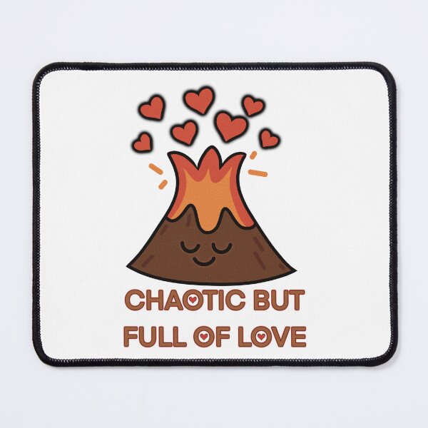 Item preview, Cute Volcano Heart Explosion Design designed and sold by Elizarfa.