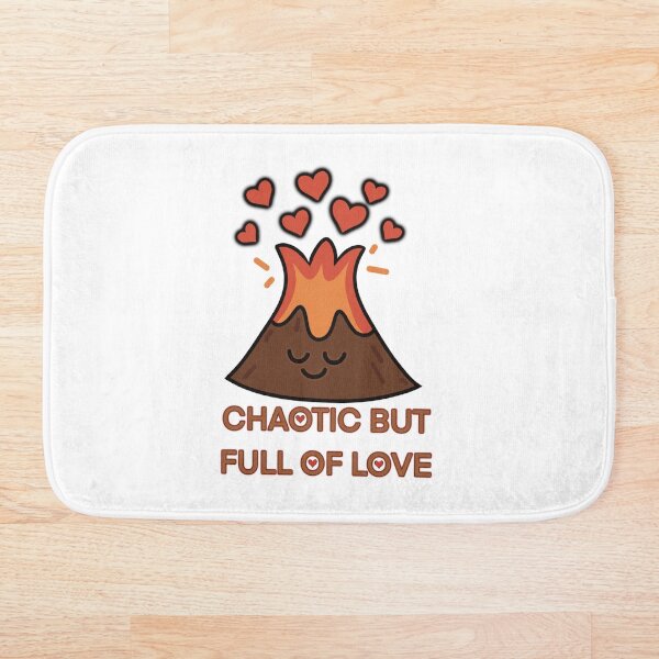 Item preview, Cute Volcano Heart Explosion Design designed and sold by Elizarfa.
